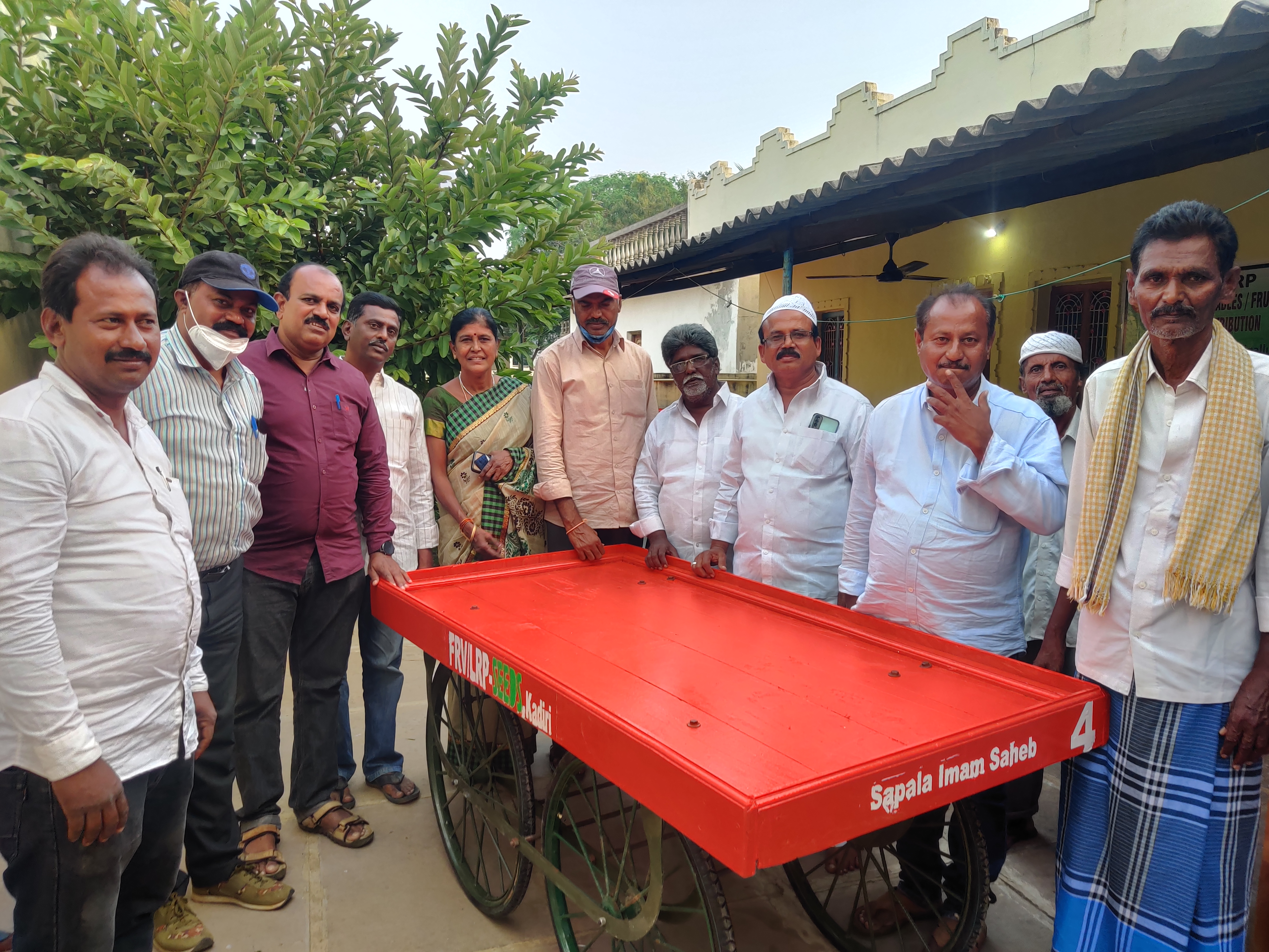 Photograph from SEEDS Vocational Skill Trainings field activities